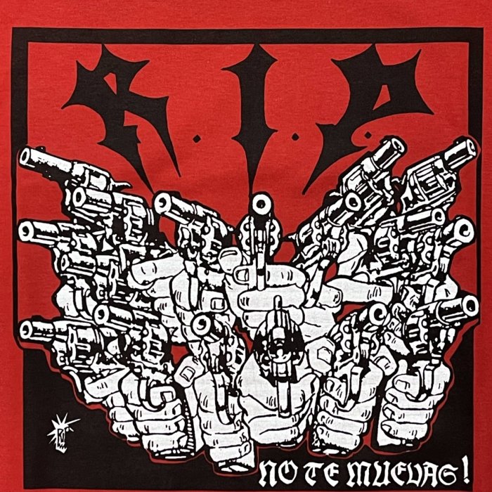 Camiseta roja, ilustración - Impresión directa DTG