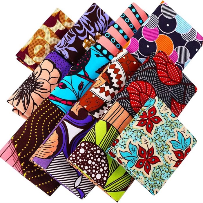 Tela de algodón estampado patchwork