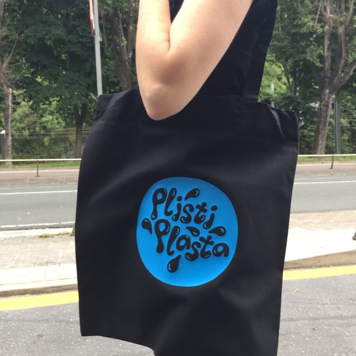 Bolsa de tela Plisti Plasta