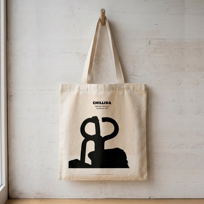 Bolsa de tela exposición Chillida