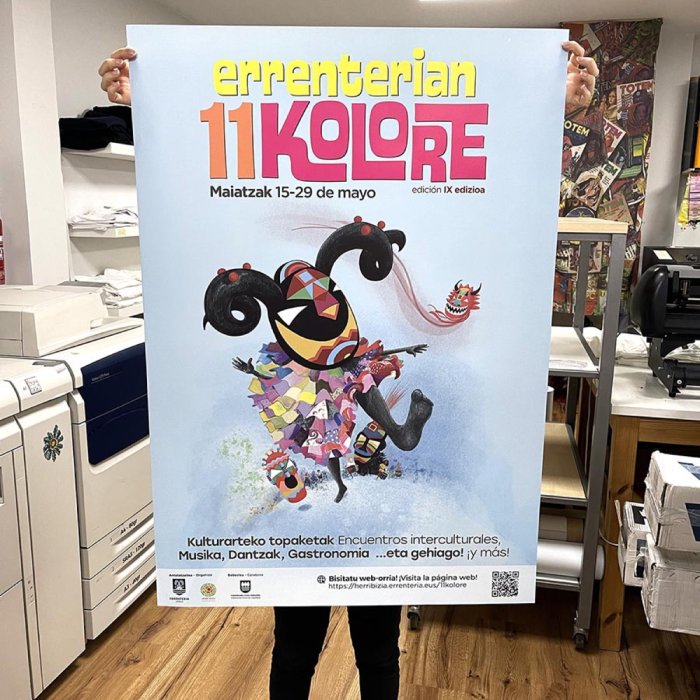 Cartel "11 Kolore"