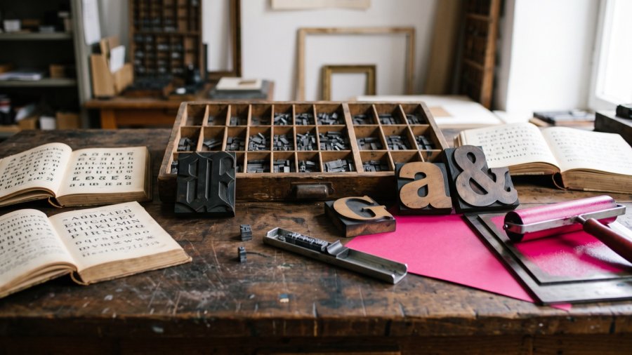 Tipografías históricas: ordenamos nuestra tipoteca