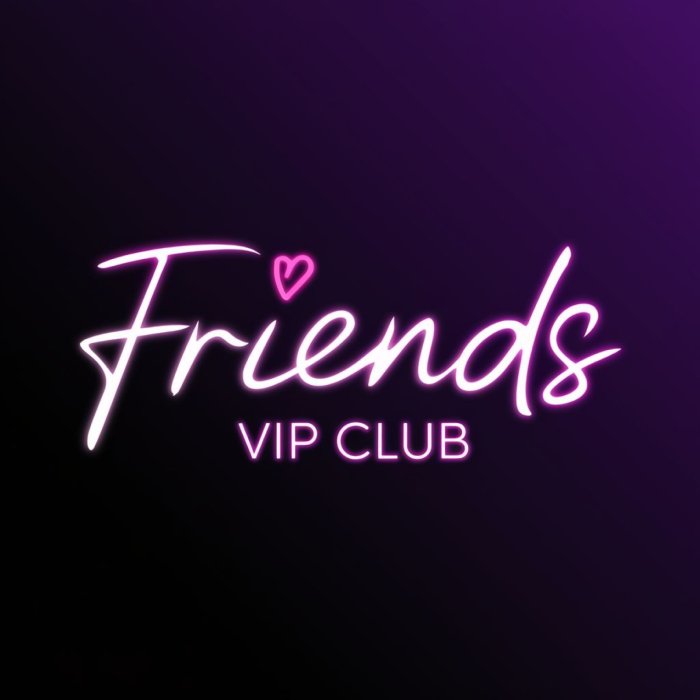 Logotipo Friends VIP Club