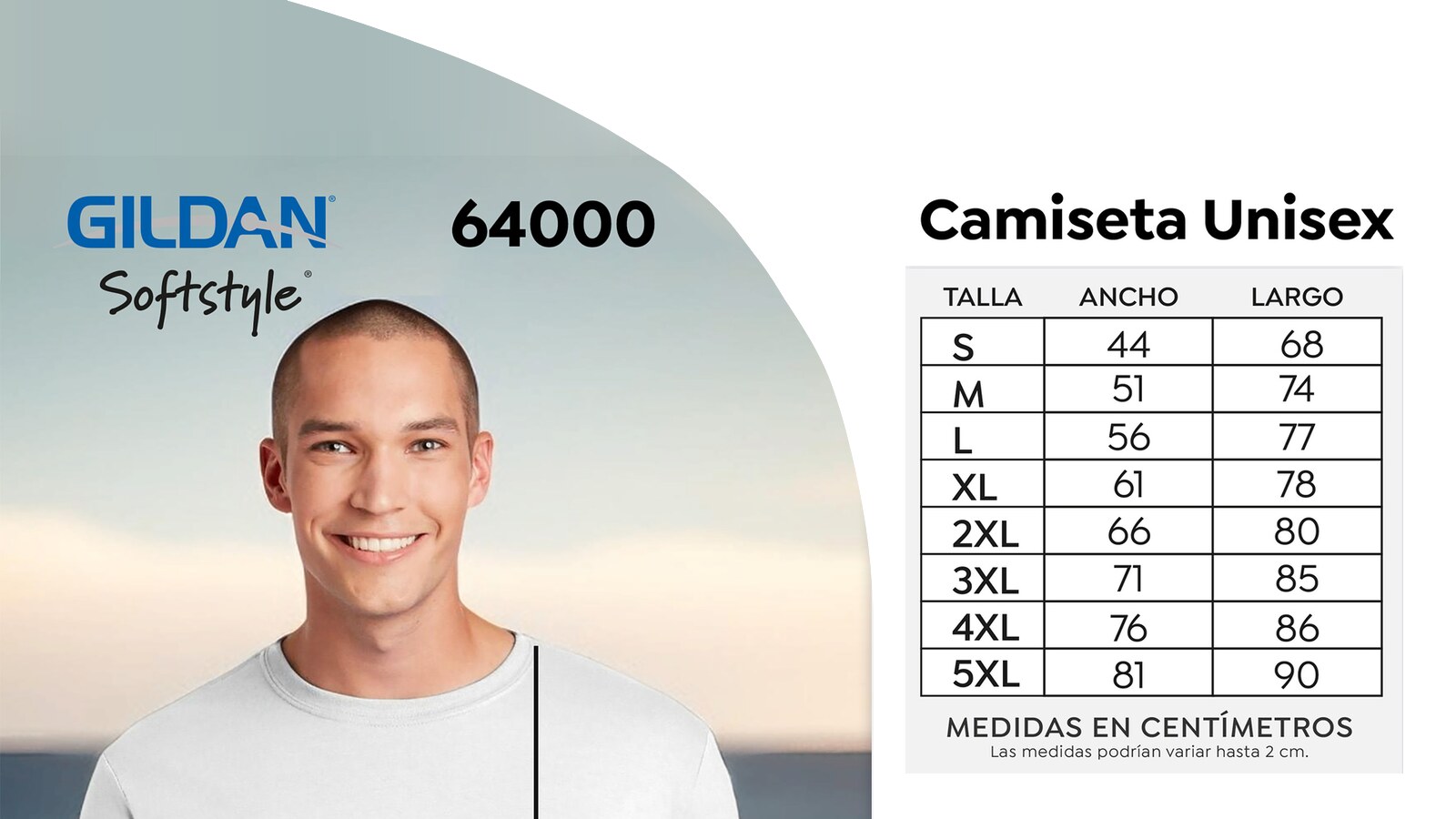 Gildan Softstyle 64000: nuestra camiseta de cabecera